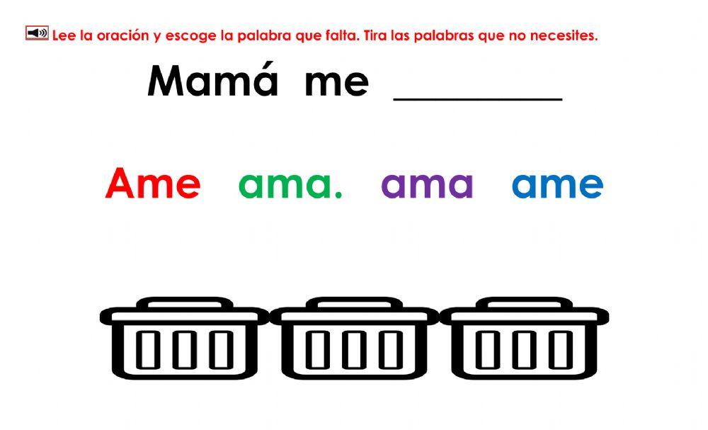 Mamá y Papá: examen 2