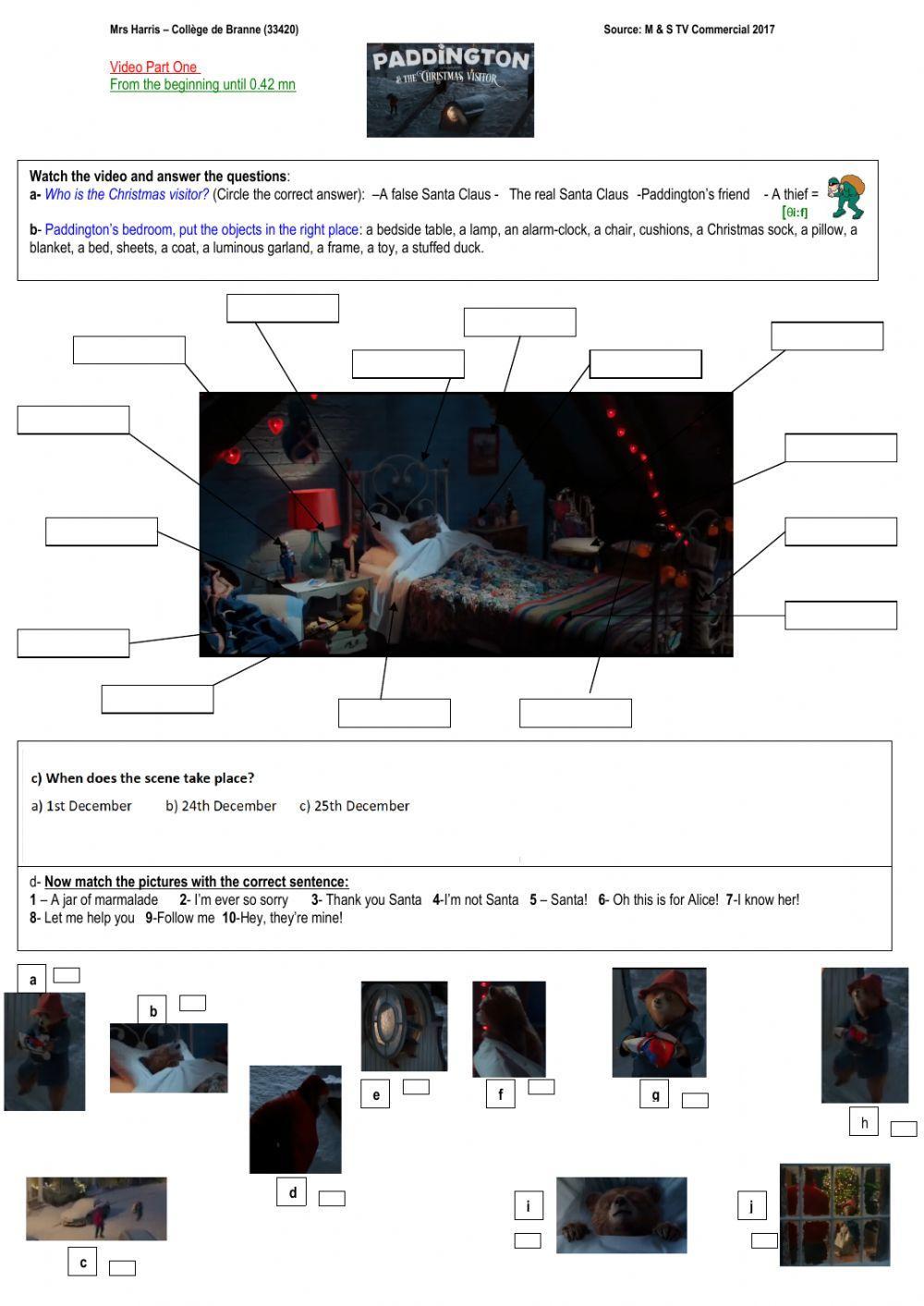 Christmas Advert Paddington