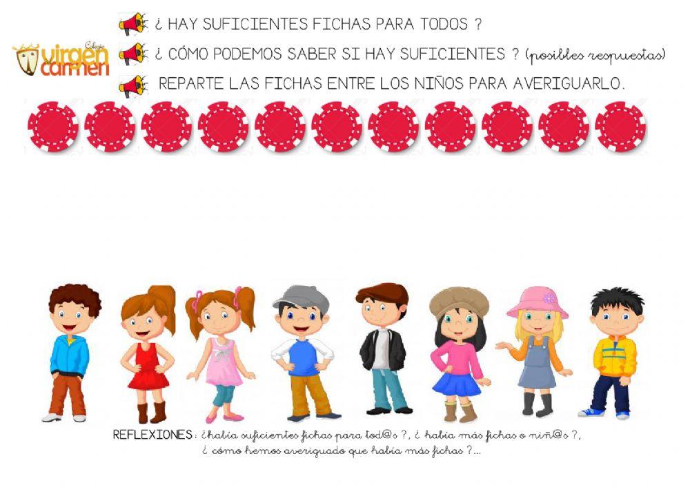 ¿ Hay suficientes fichas para tod-s ?