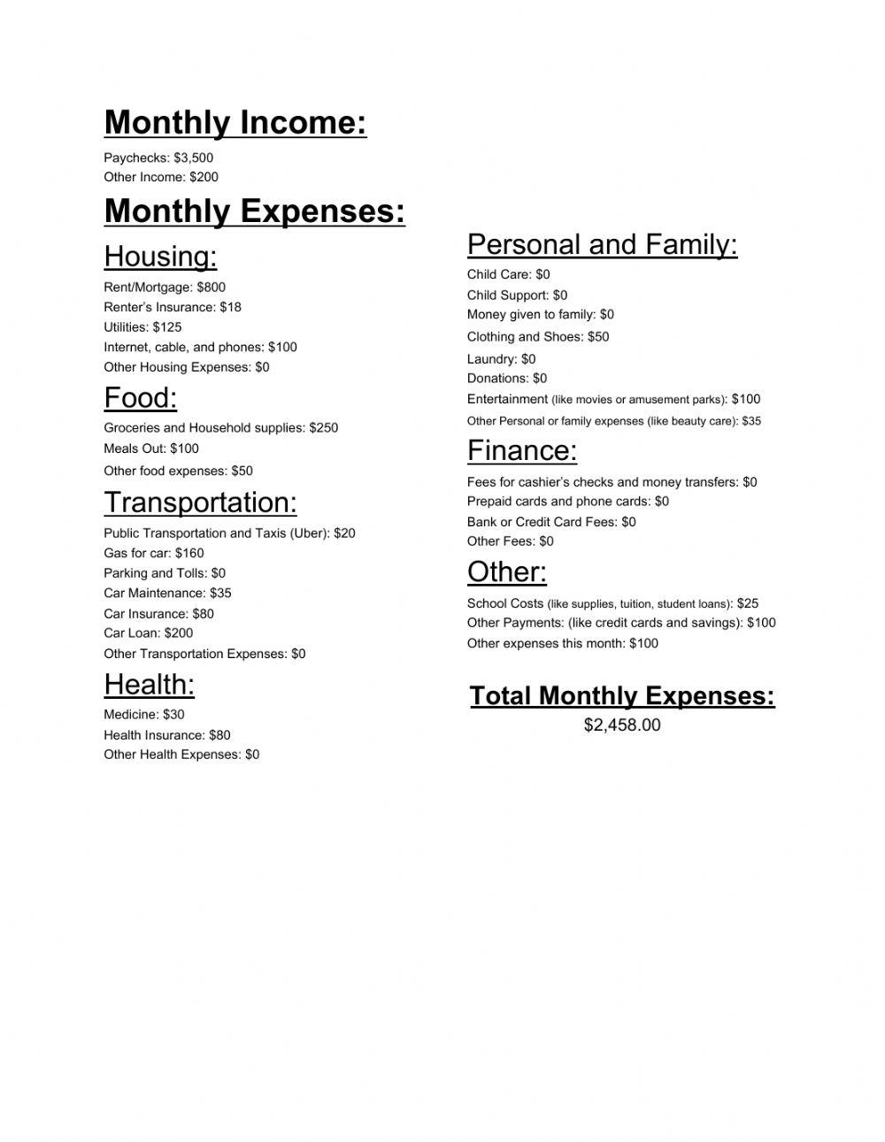 Monthly Budget Sheet with Guide (2) Monthly Budget Sheet with Guide (2)