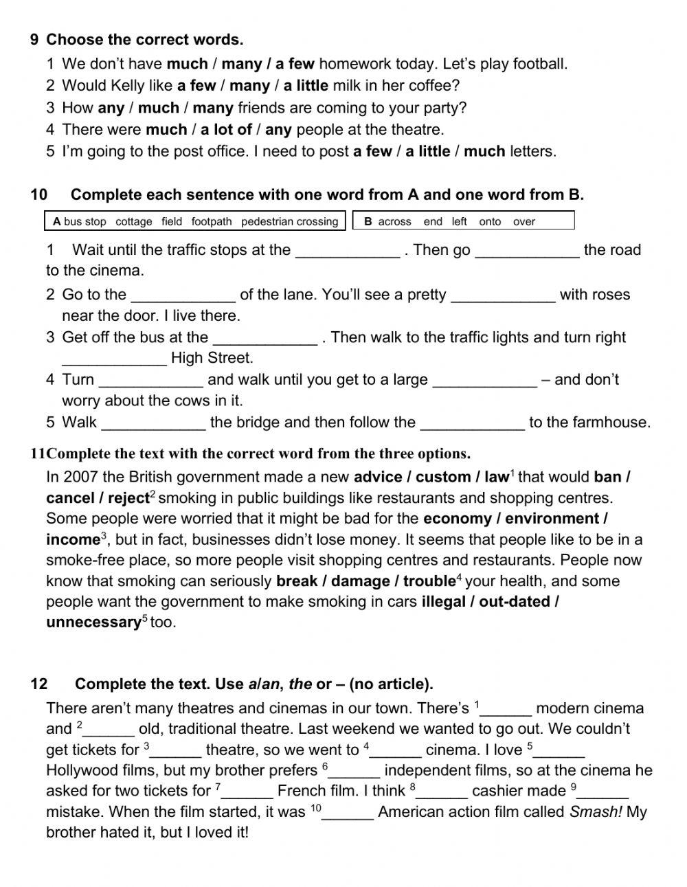 Some-Any-Much-Many-Articles