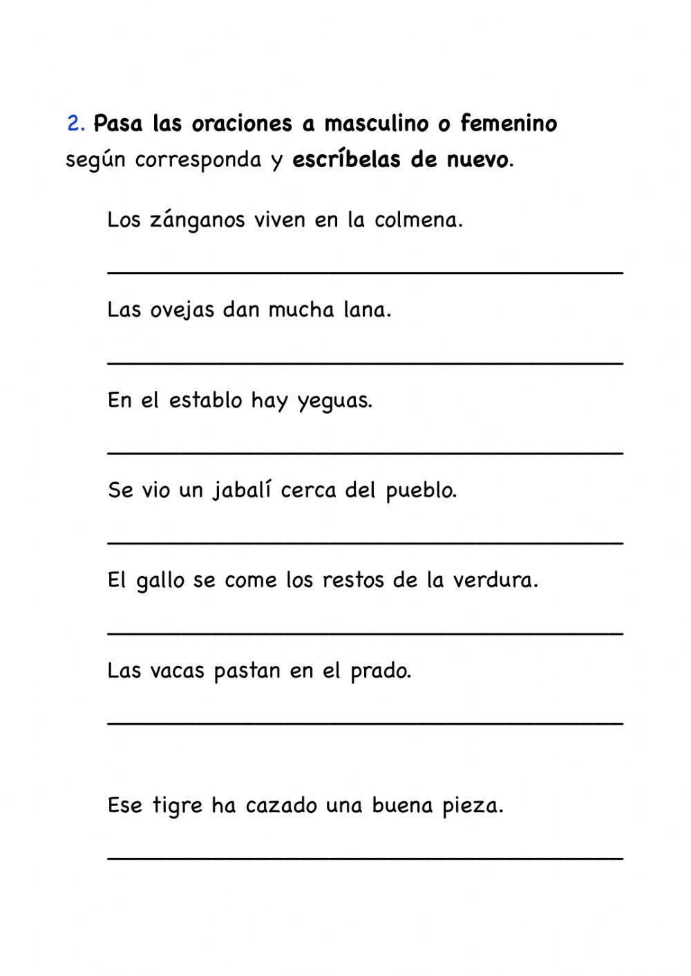 Nombres de parejas de animales