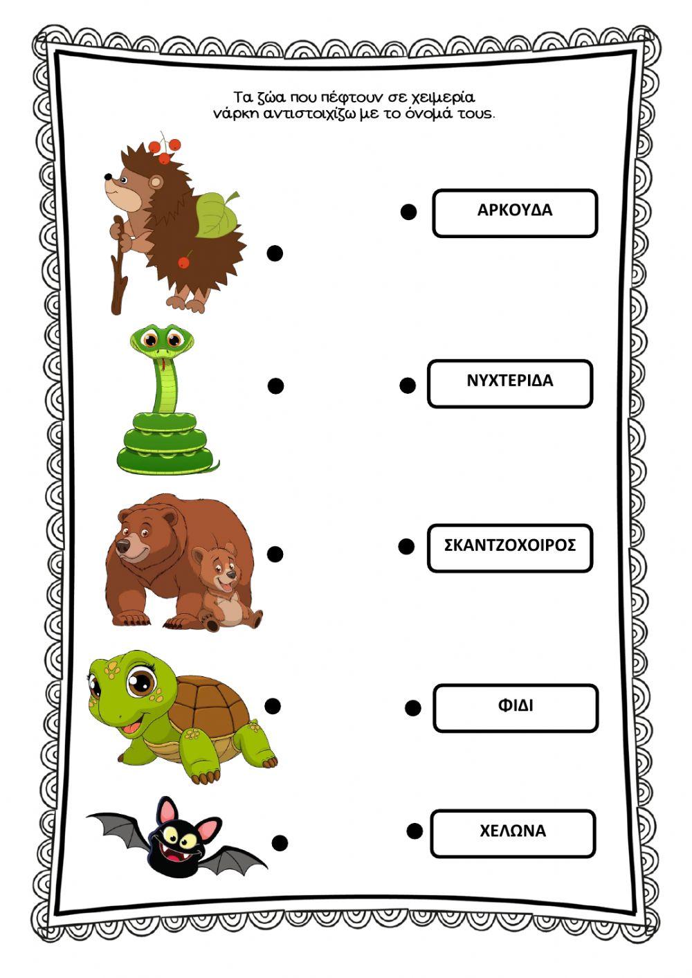 Ζώα σε χειμερία νάρκη