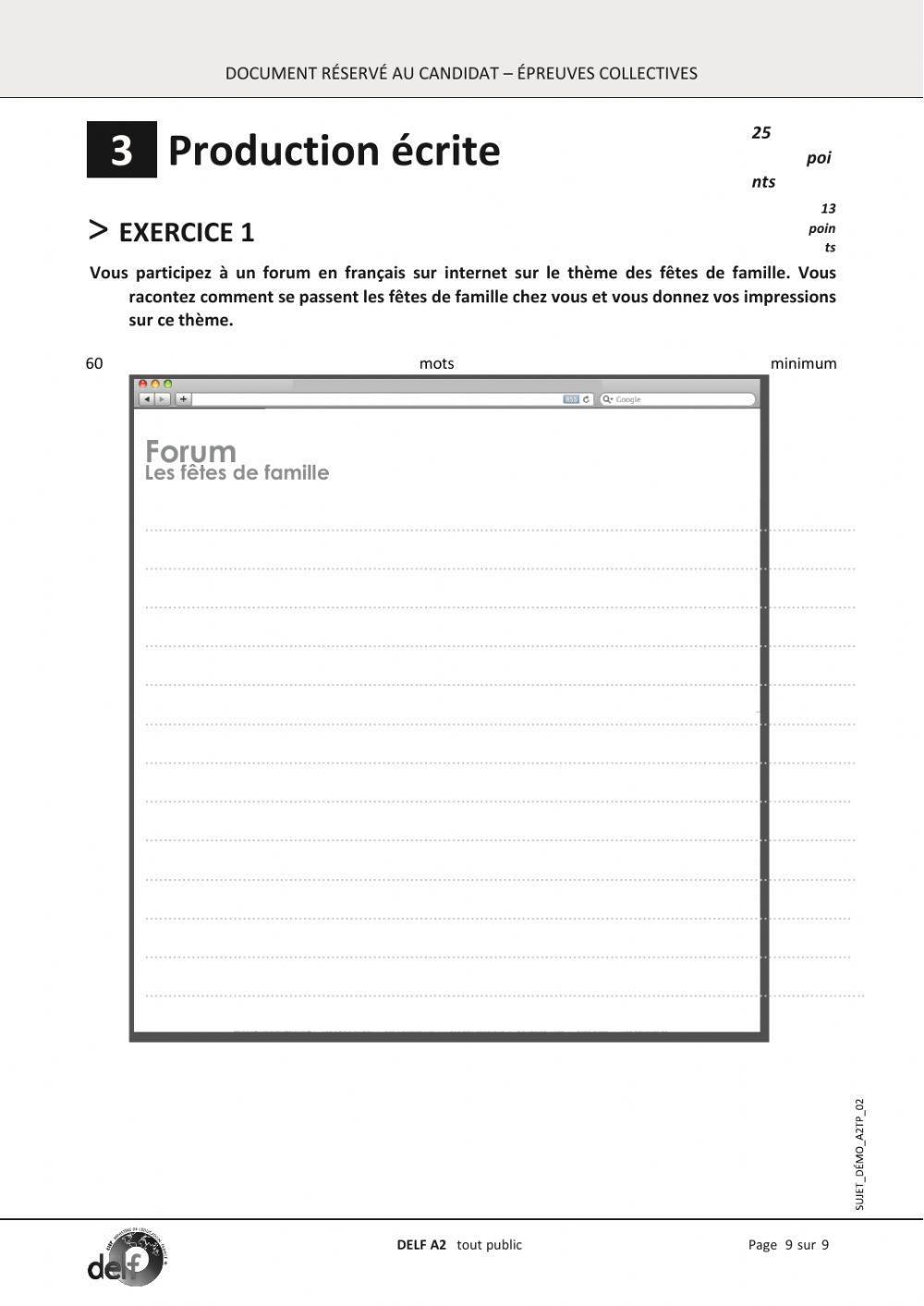 DELF A2 tout public