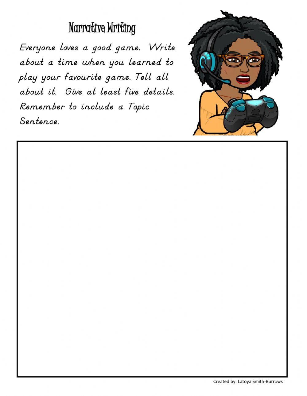 Narrative Writing Narrative Writing