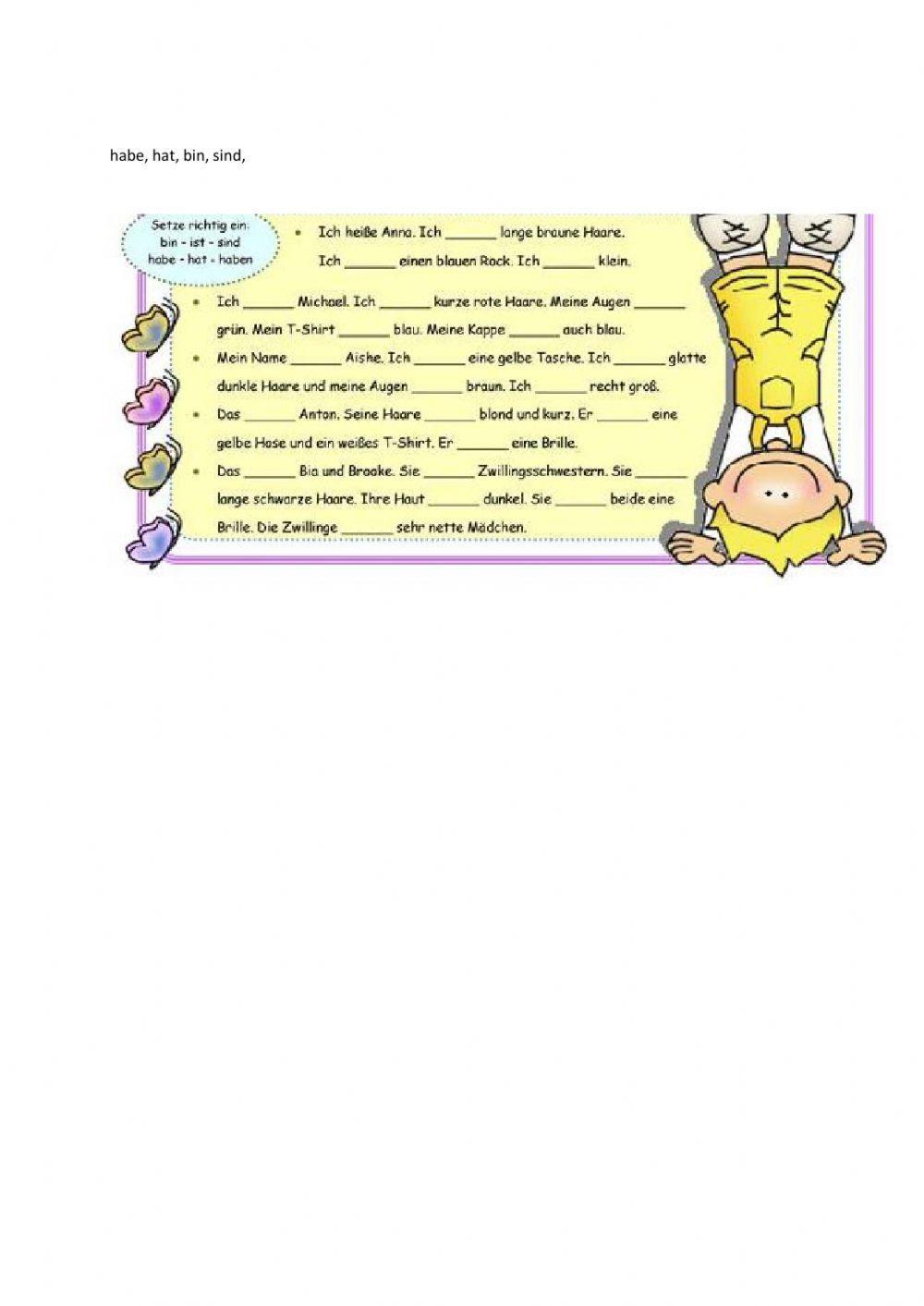 Beschreibung der Personen