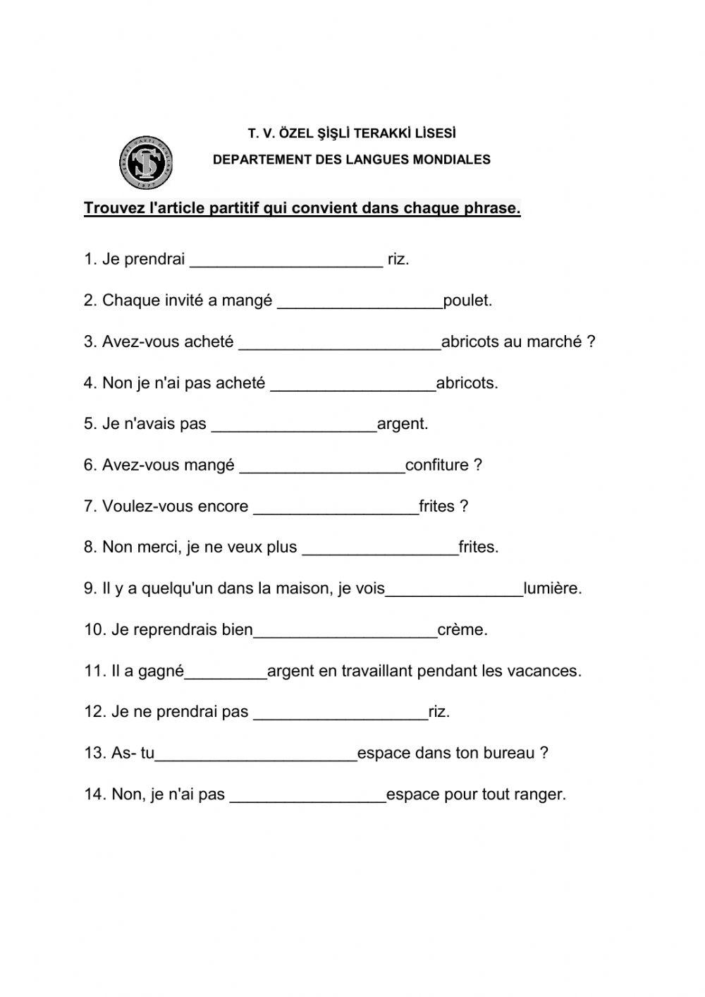 Classes 10eme -1er gr                                                                                                                                                                   semai̇ne 7  (12-16 octobre )