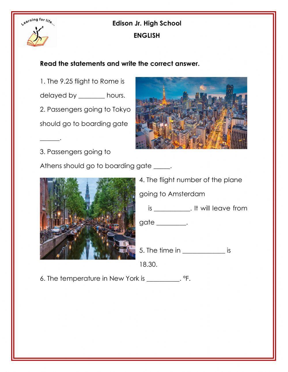 Travelling Abroad (Listening) Worksheet Live Worksheets 58% OFF Travelling Abroad (Listening) Worksheet Live Worksheets 58% OFF