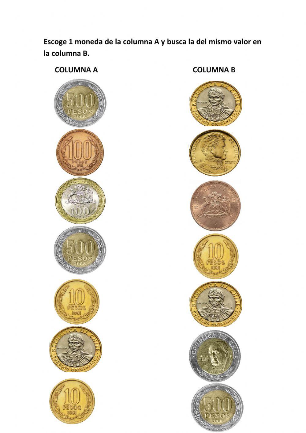 Monedas chilenas