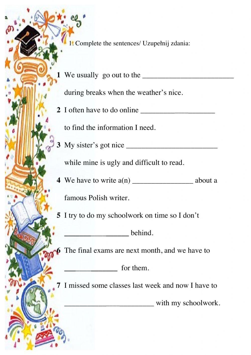 U 3 b vocab repetytorium