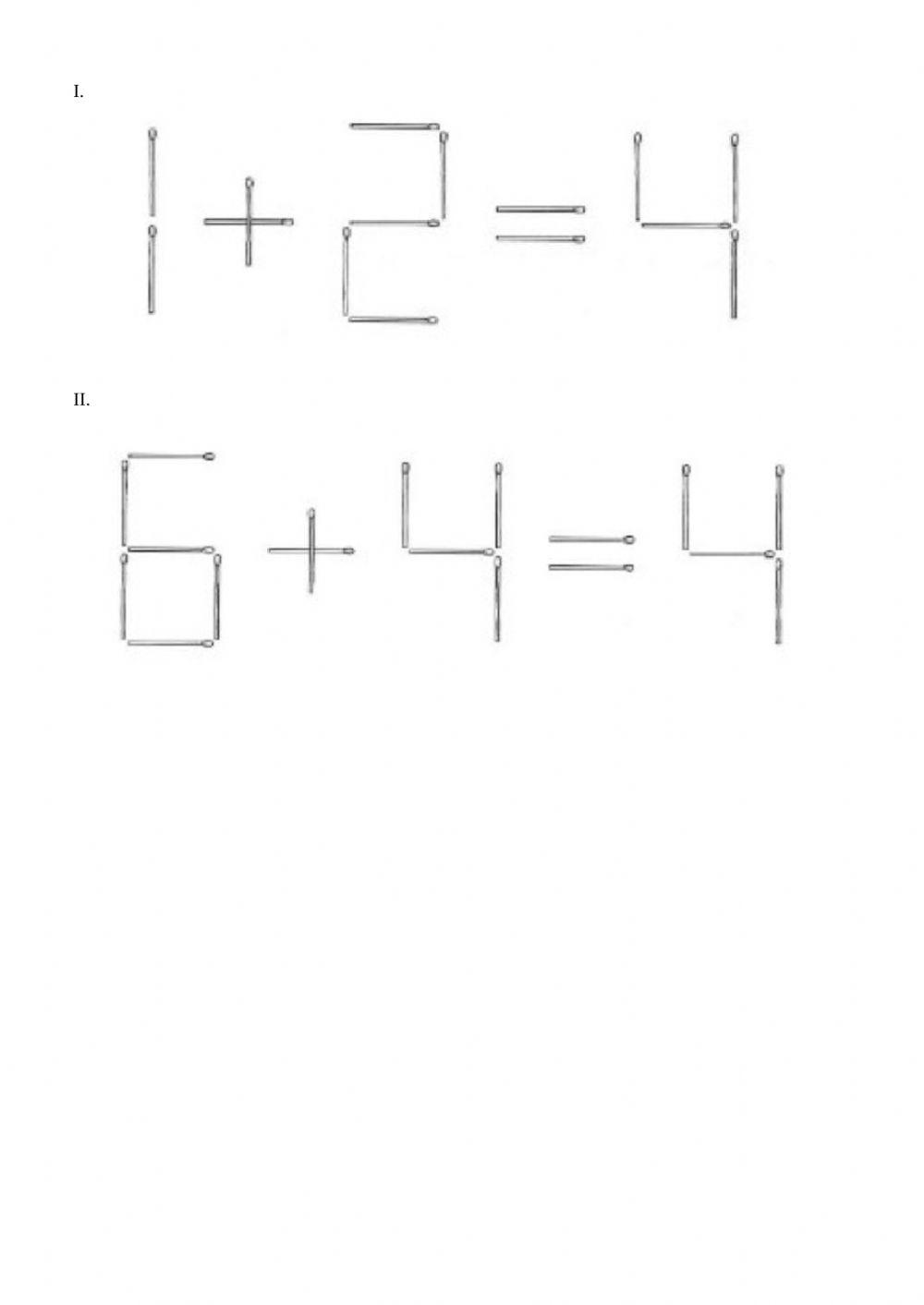 Konkurs -Łamigłówki Mądrej Główki- klasa II