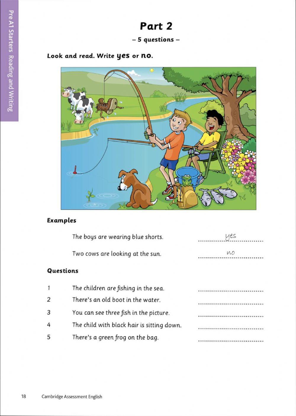 4505792 Pre A1 Starters Reading And Writing Mario 4505792 Pre A1 Starters Reading And Writing Mario
