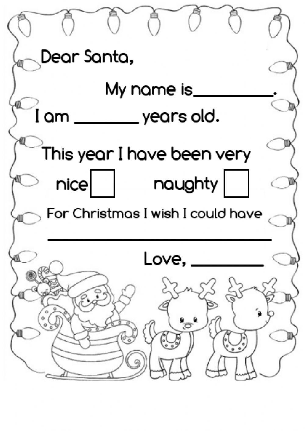 Letter to Santa