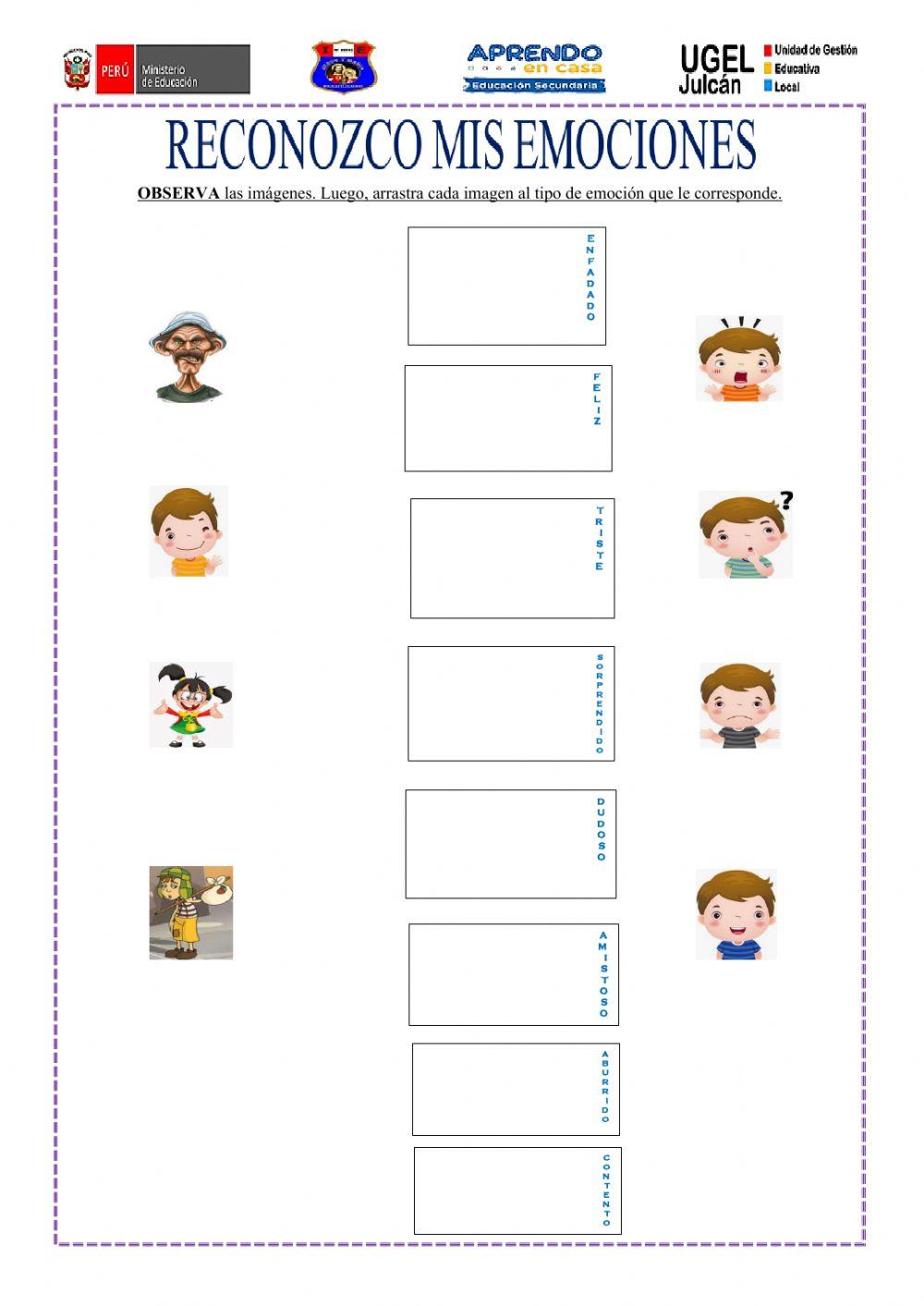 Reconozco mis emociones