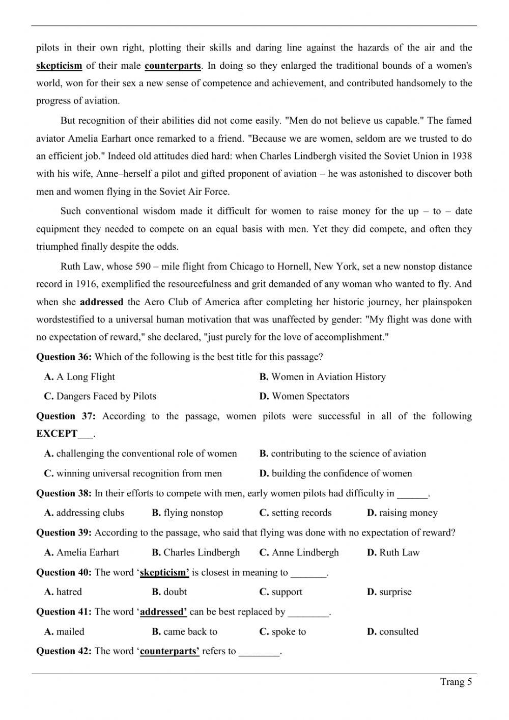 Đề thi thử THPT QG số 02