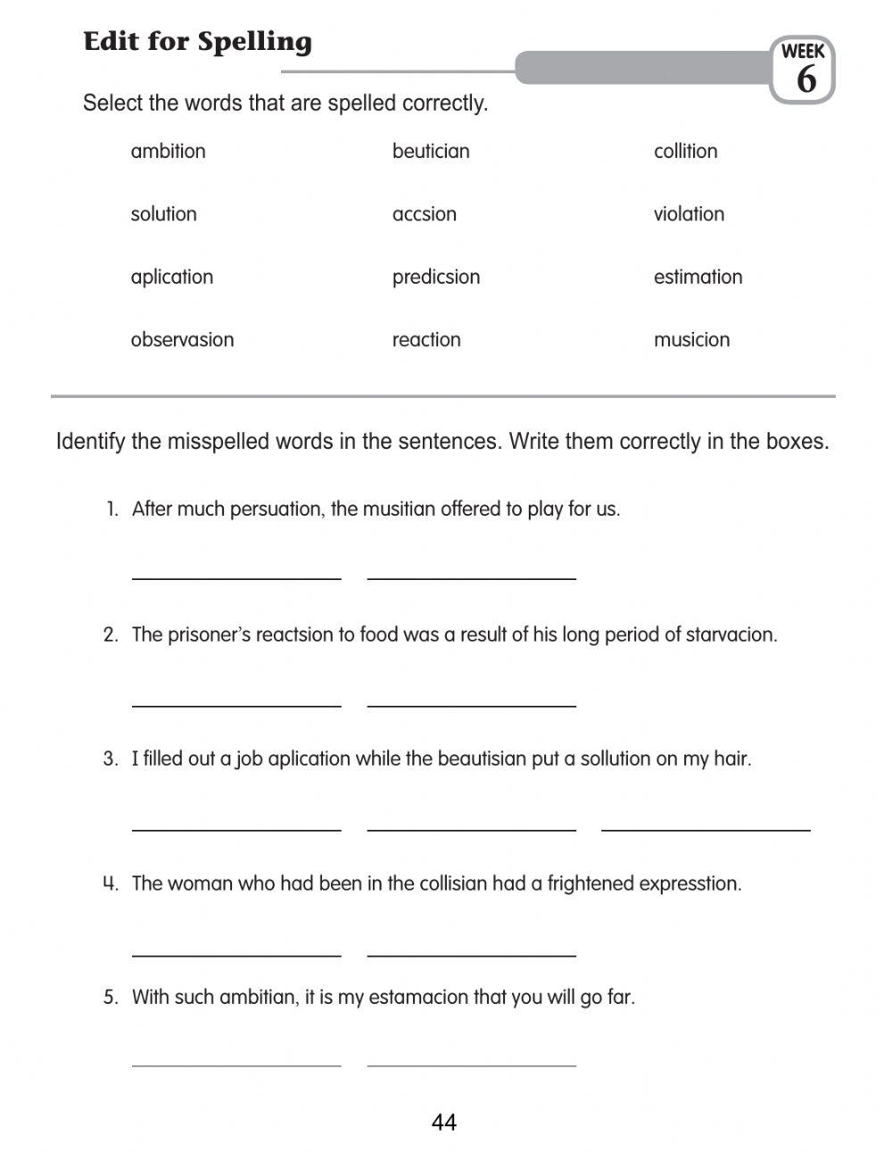 Q2 Spelling L6 p.44