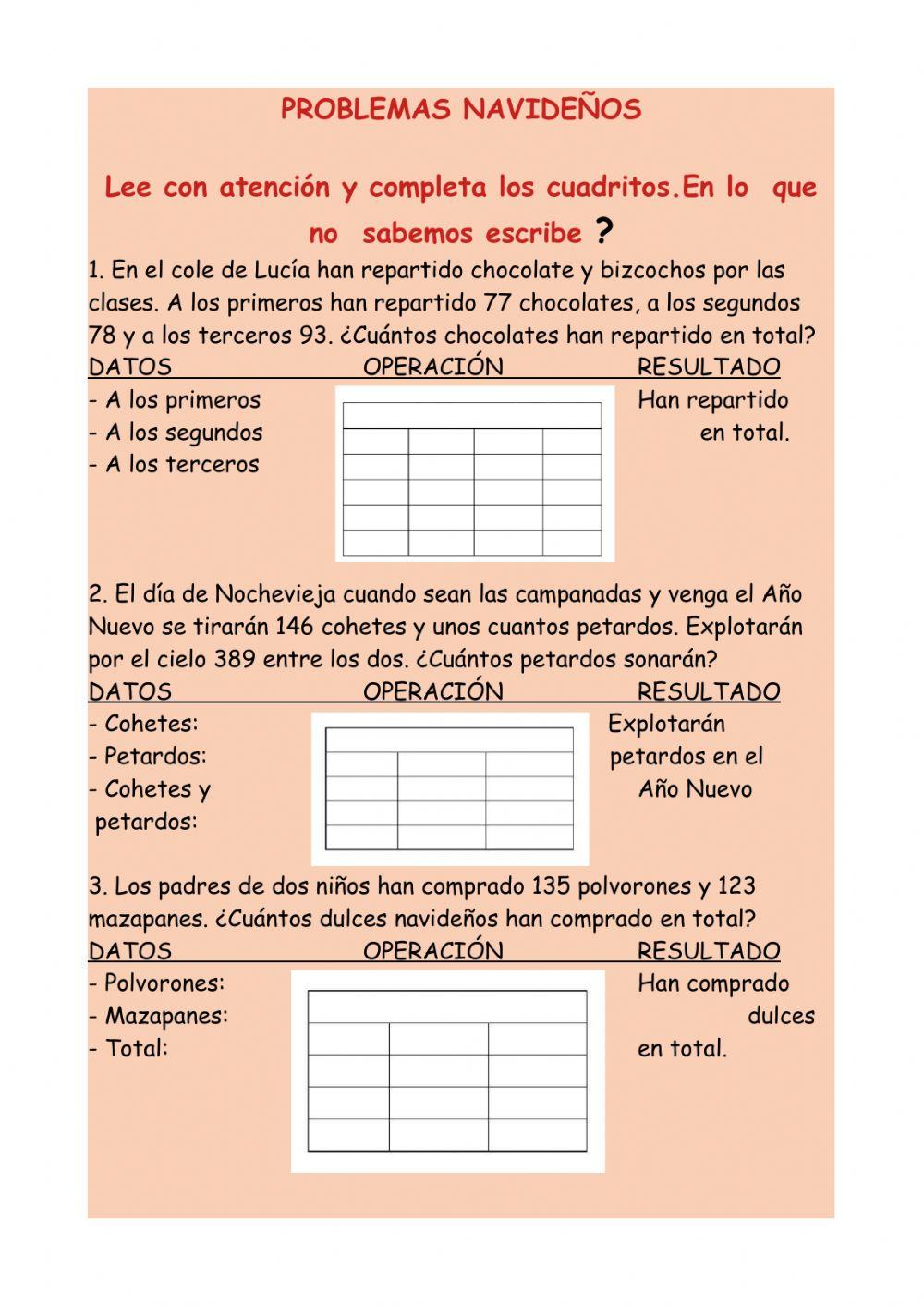 Problemas navideños