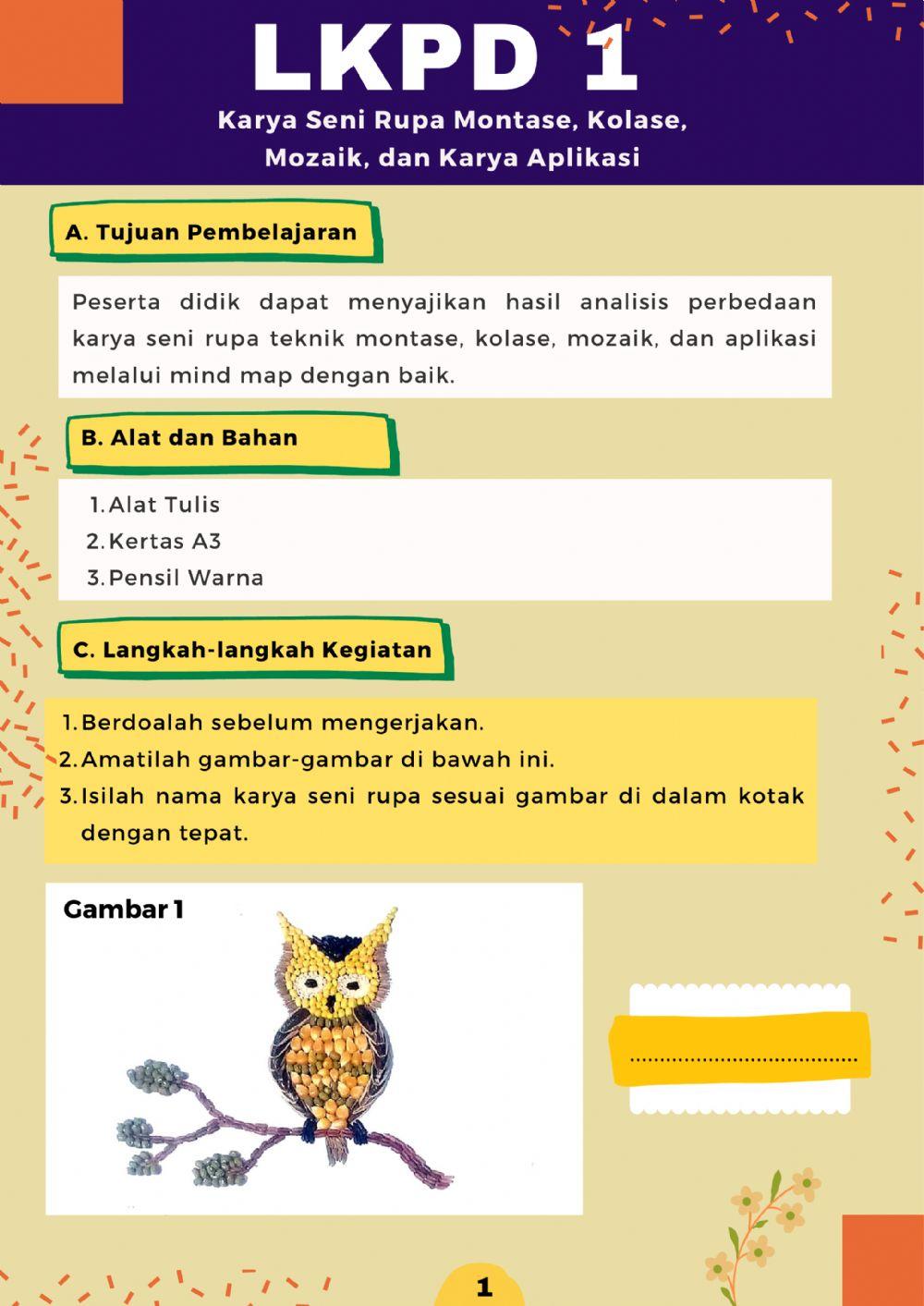 LKPD Tema 7 Subtema 3 Pembelajaran 2