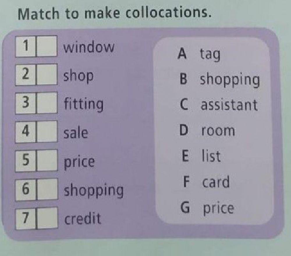Collocations