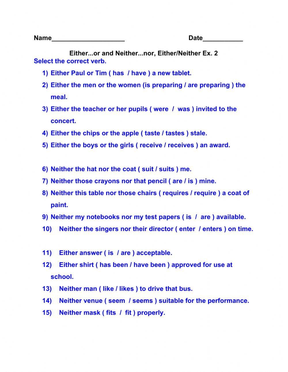 either-or-and-neither-nor-either-neither-ex-2-worksheet-live