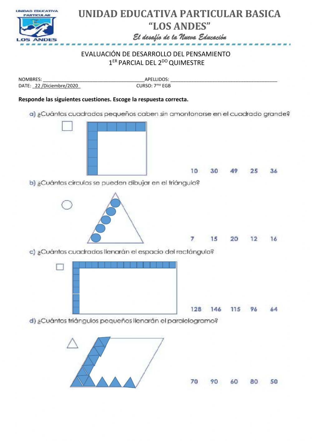 Aporte de desarrollo del pensamiento