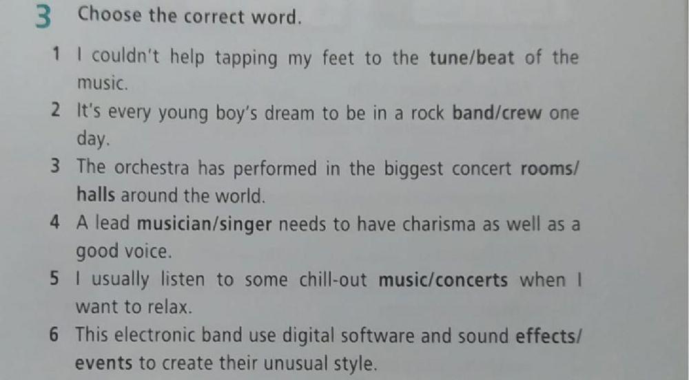 Prime Time 2 Unit 6  Vocabulary