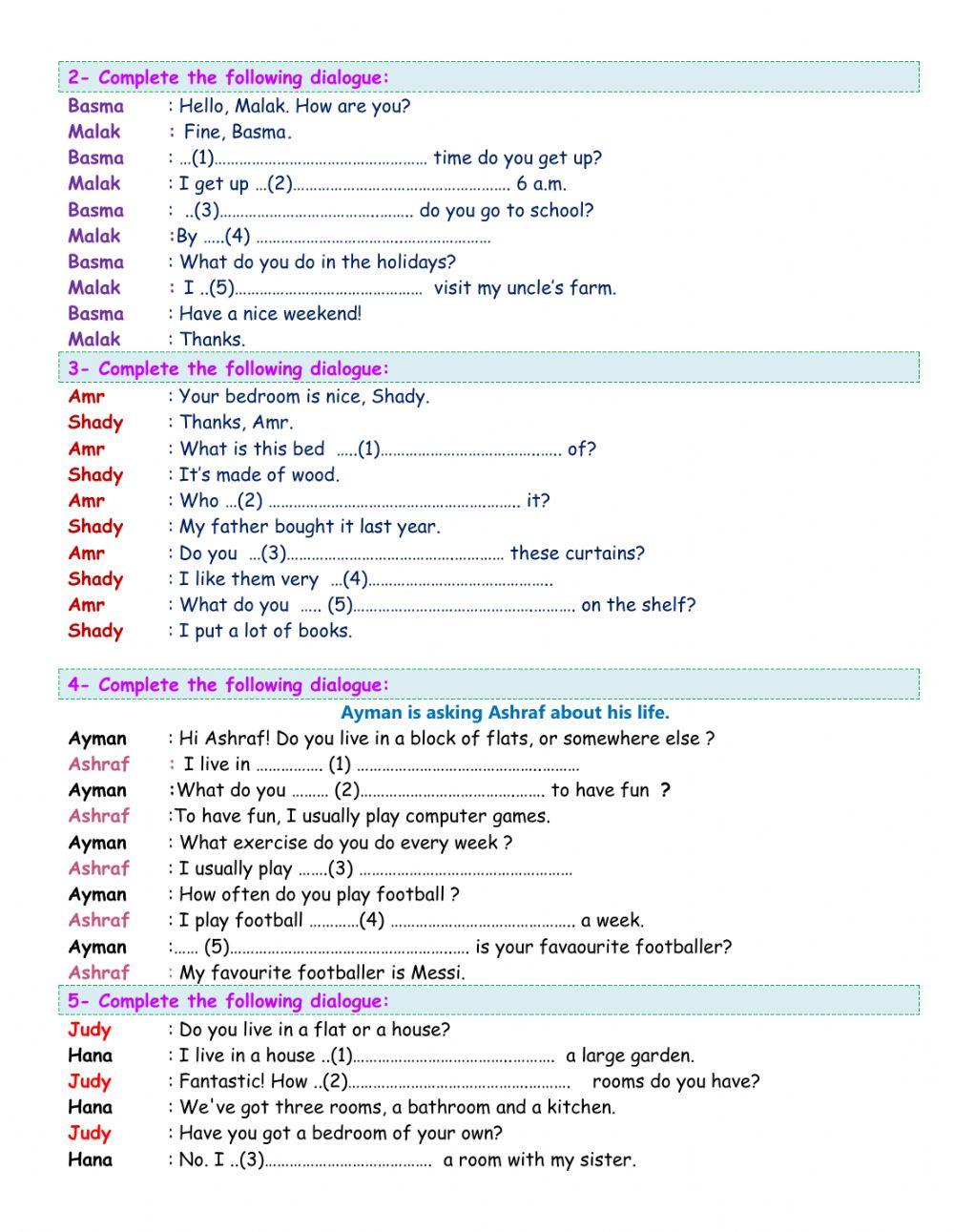 Unit 1 -new hello 2 prep