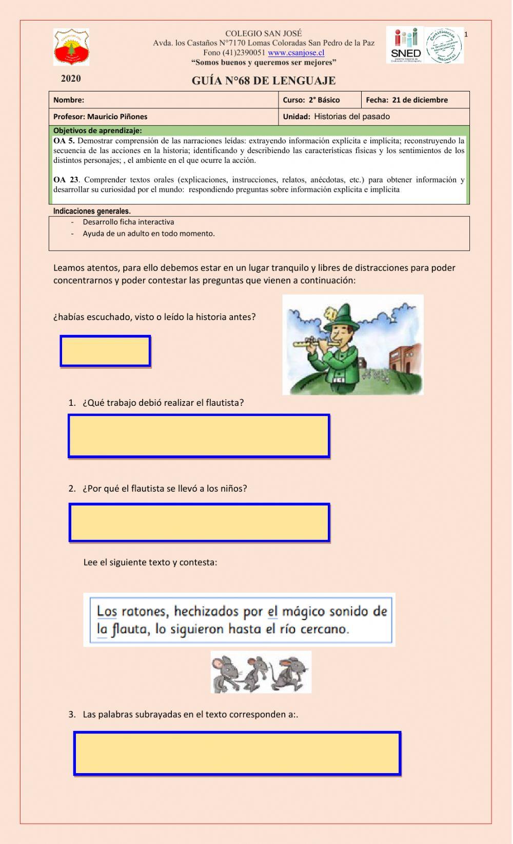 Comprensión lectora