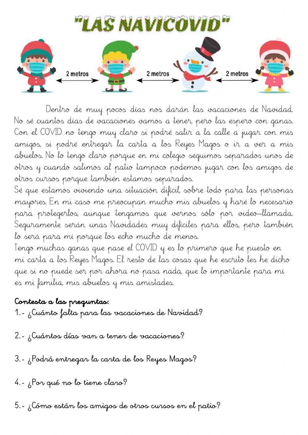 Comprensión Lectora NAVICOVID