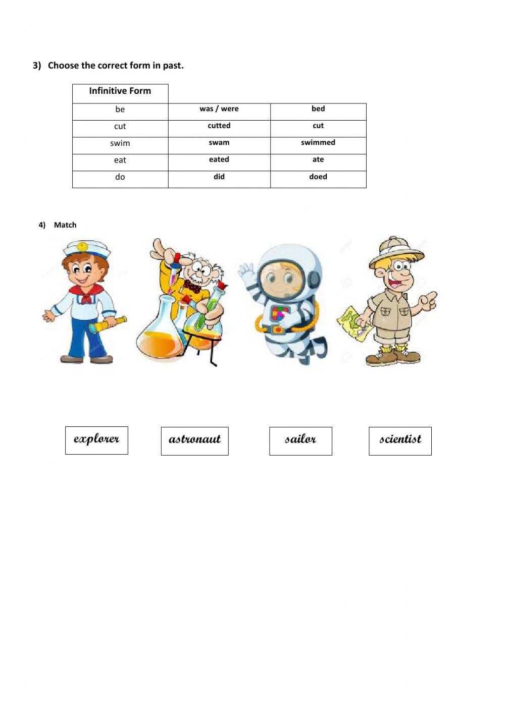 English assessment for 7th EGB