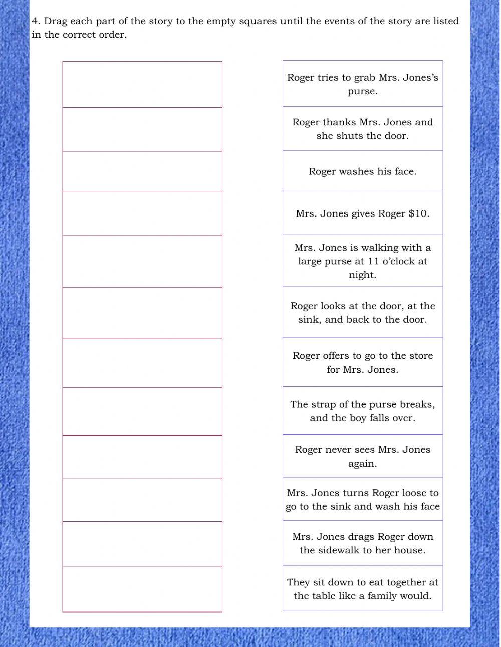 -Thank You, Ma'am- Basic Understanding