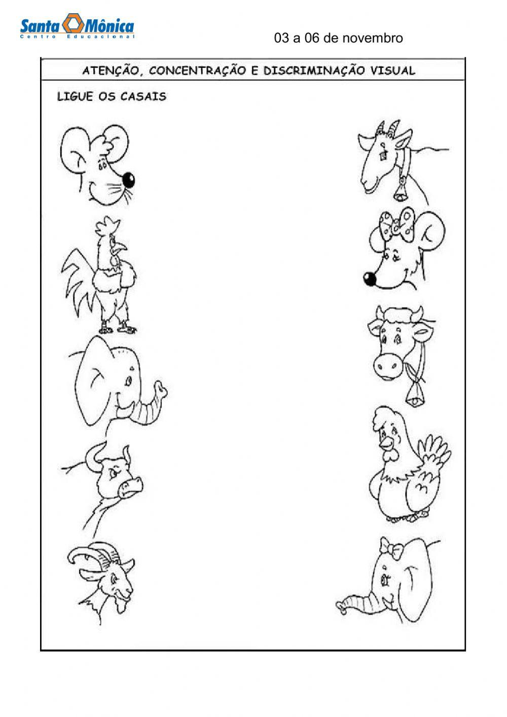 Letra M e Numeral até 10