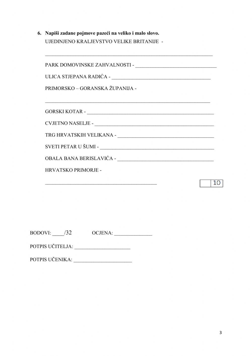 Veliko početno slovo