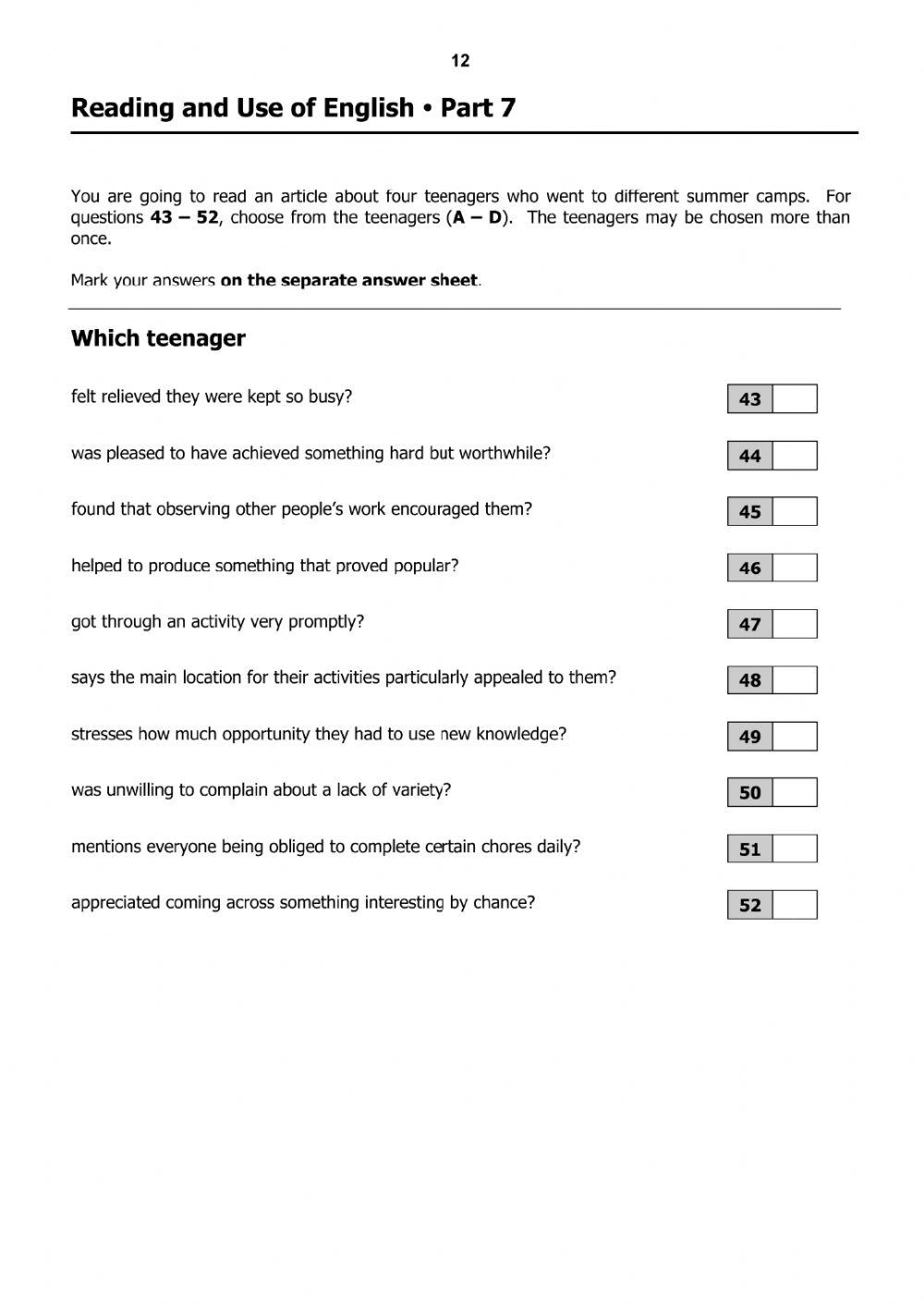 GW B2 (part2) reading