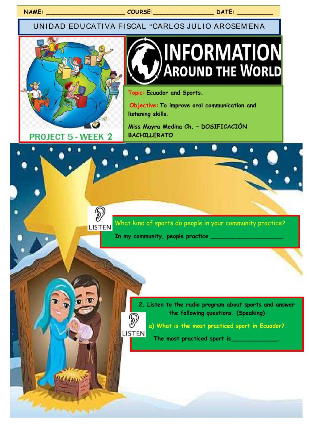 Ecuadorian sports project 5