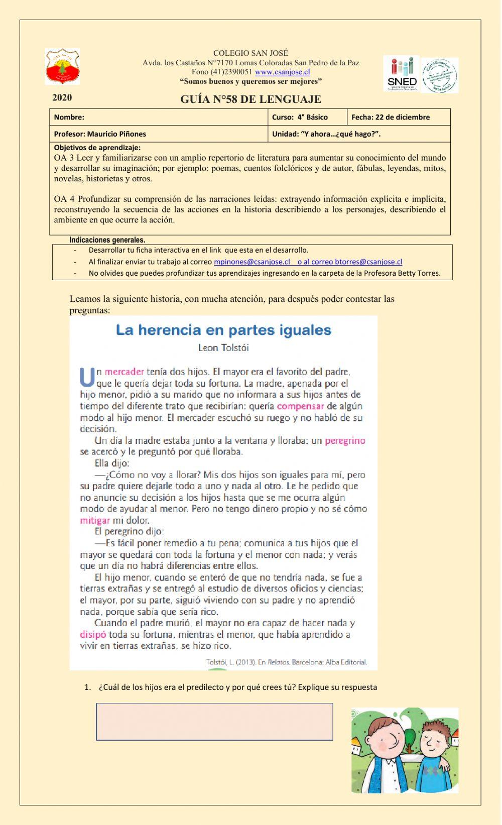 Comprensión lectora