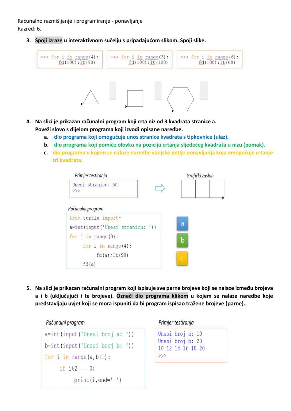 Python - naredbe za grananje