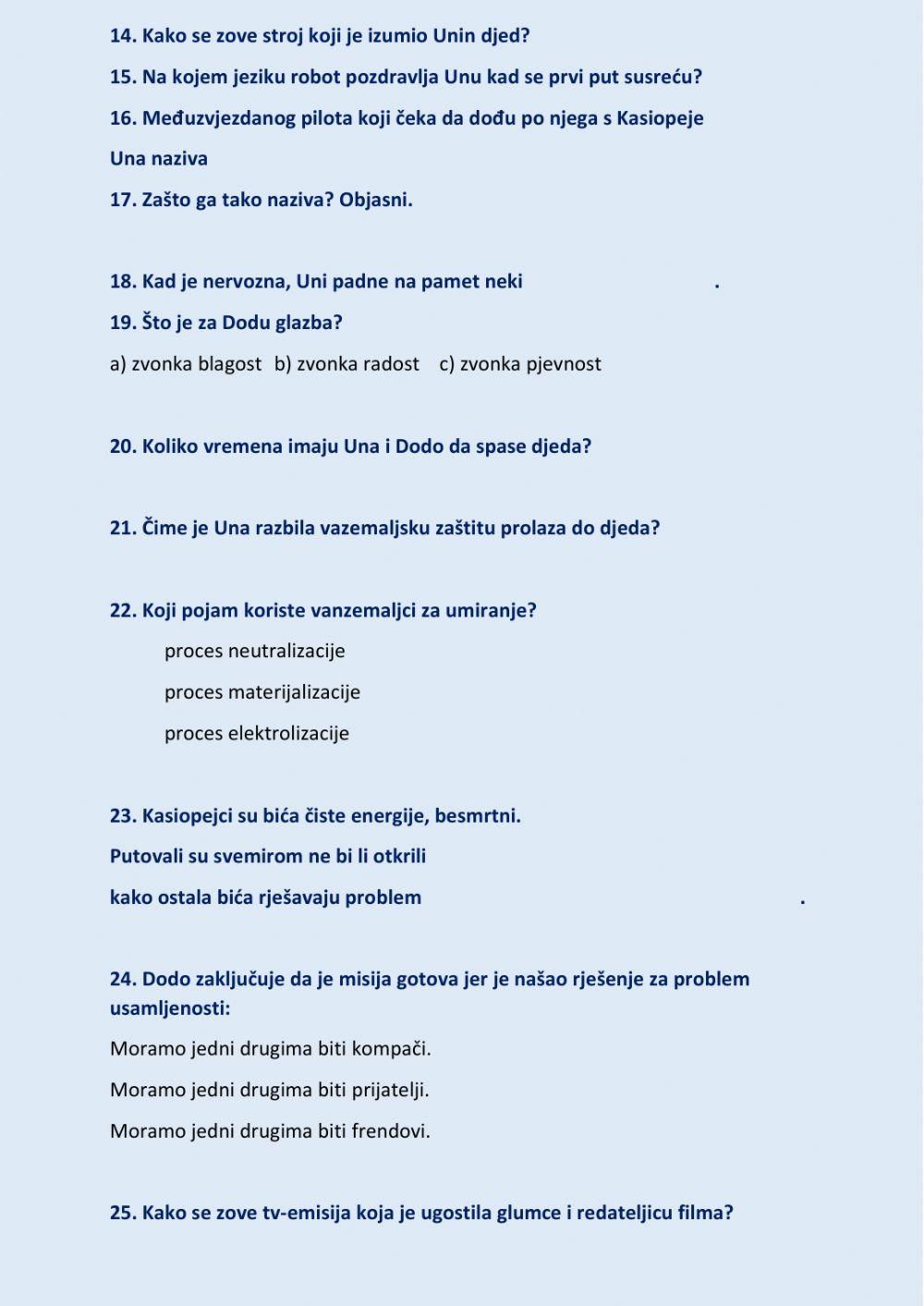 Moj dida je pao s Marsa