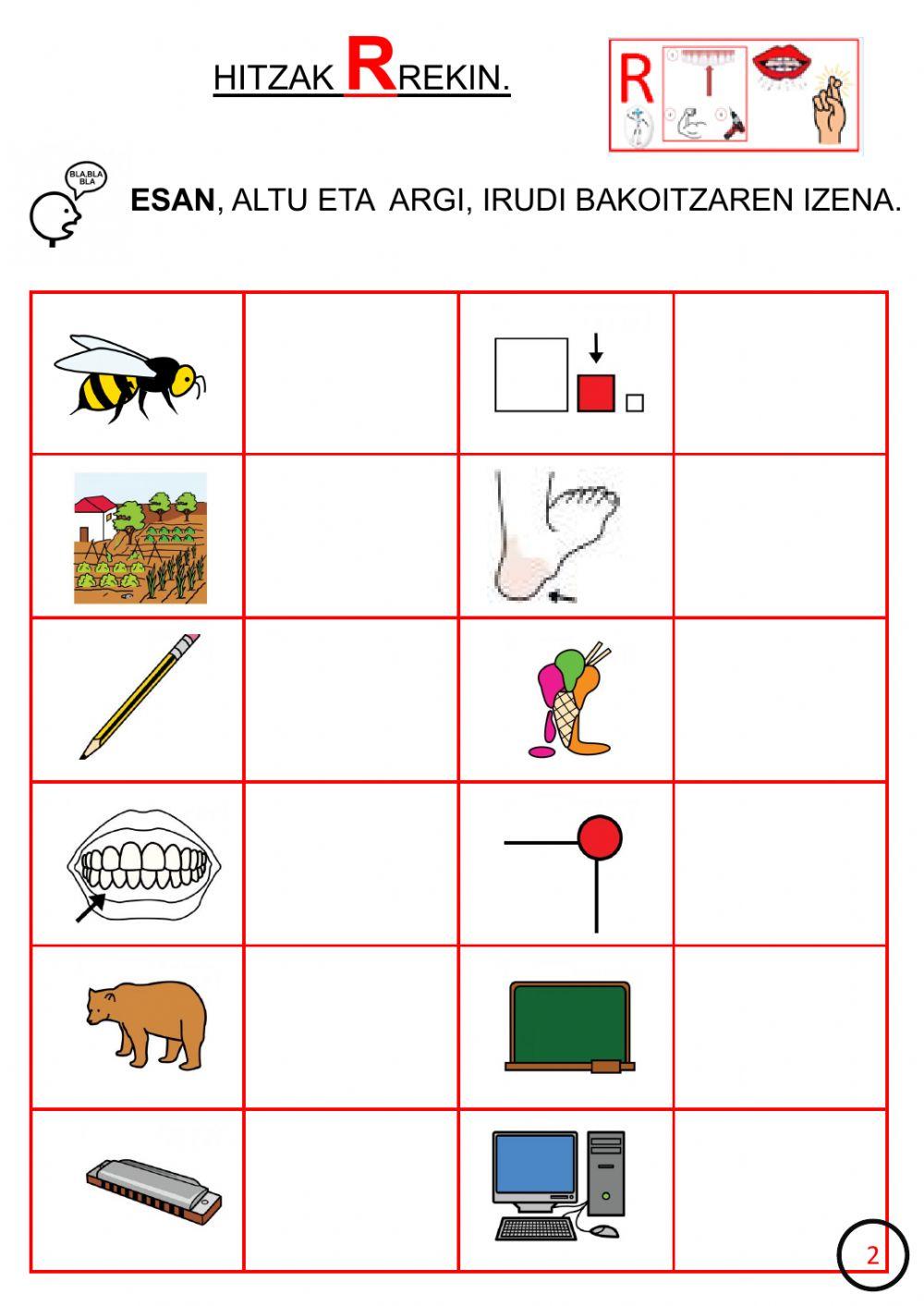 DIKTAKETA-hitzak -R
