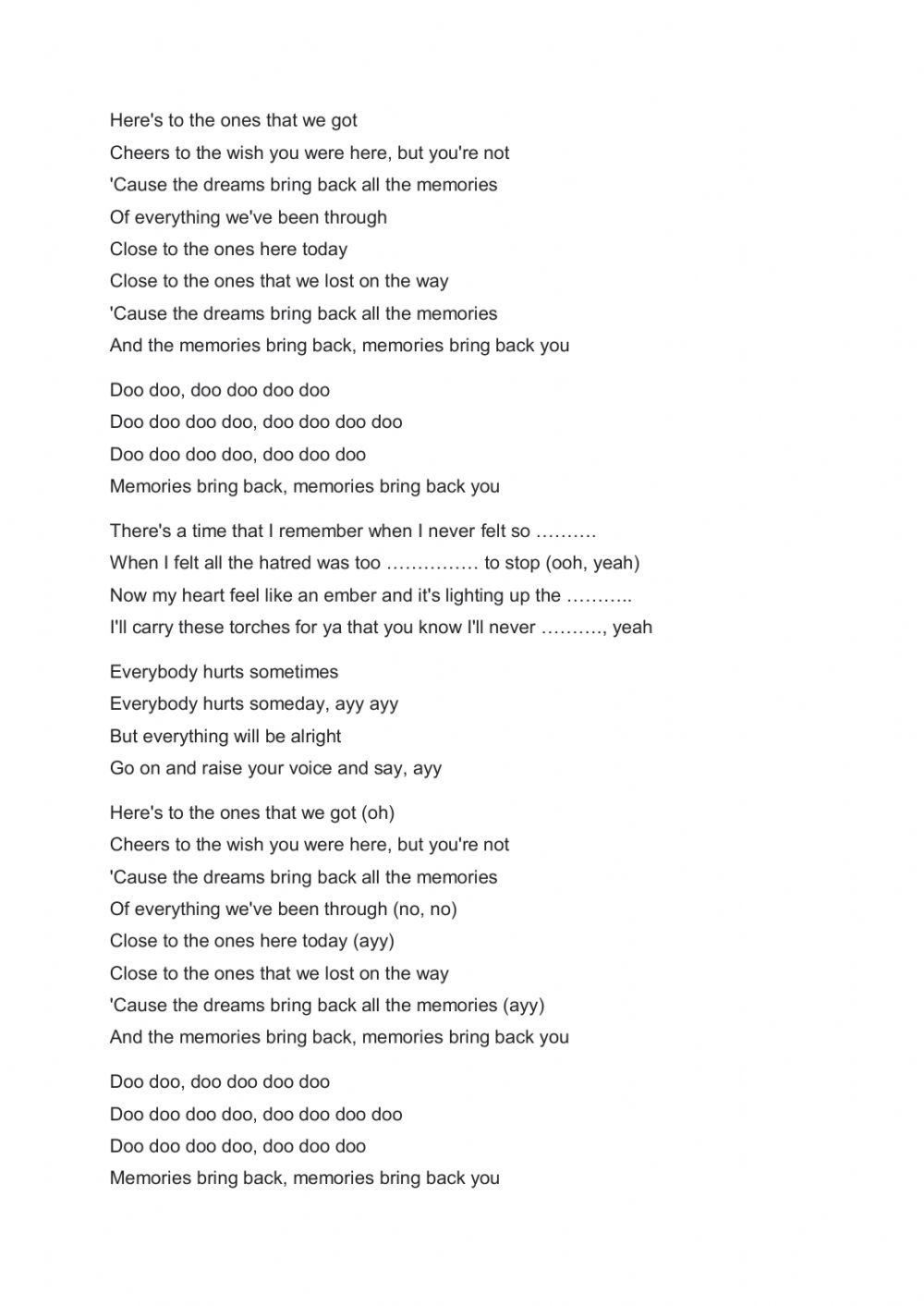 One voice children's choir