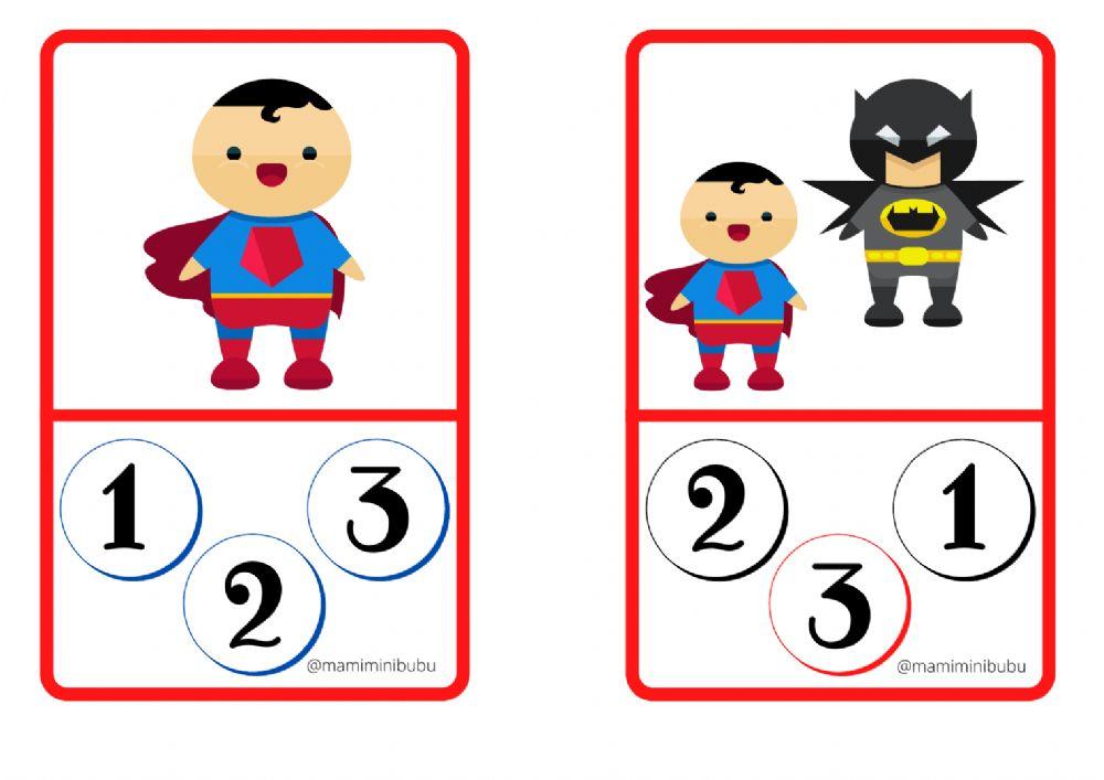 Contar superheroes Contar superheroes