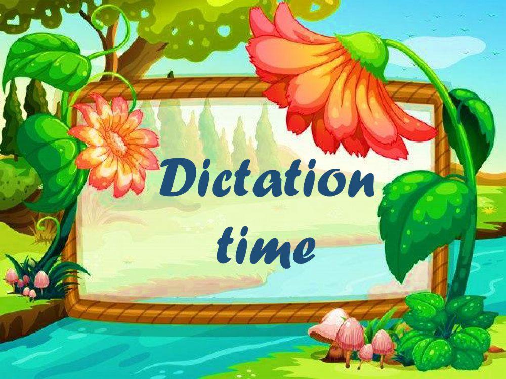 Dictation