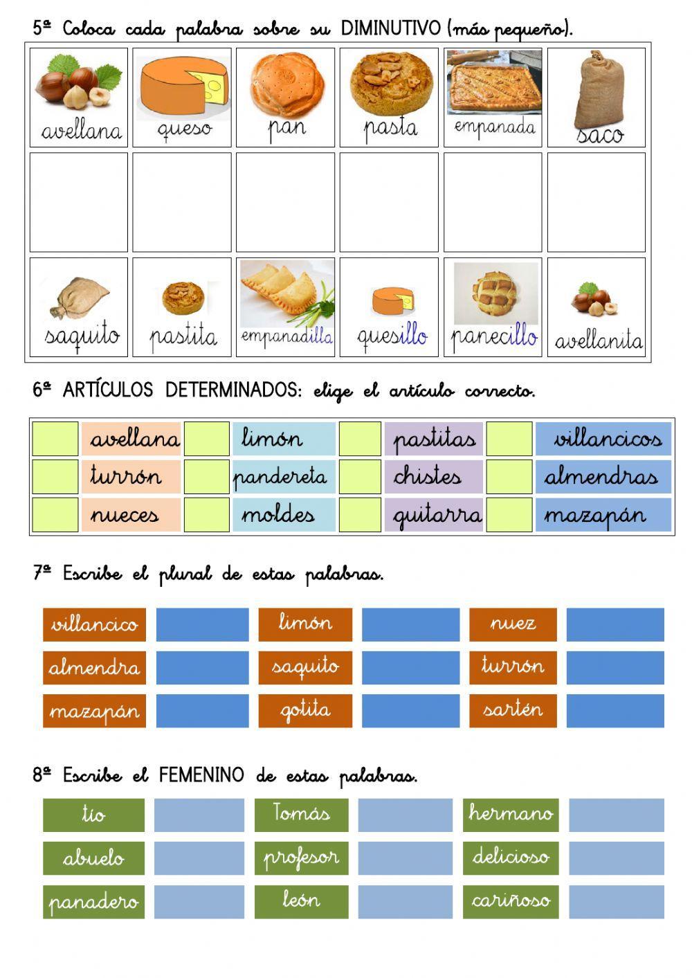 Comprensión lectora 3º EP 09 Navidad - repaso