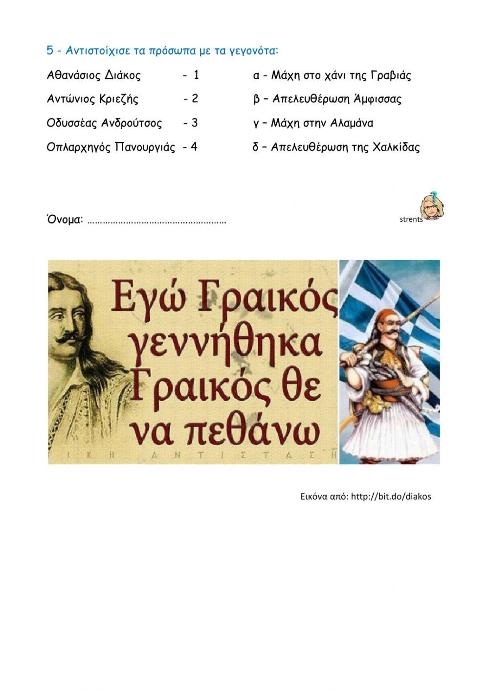 Η επανάσταση στη Στερεά Ελλάδα