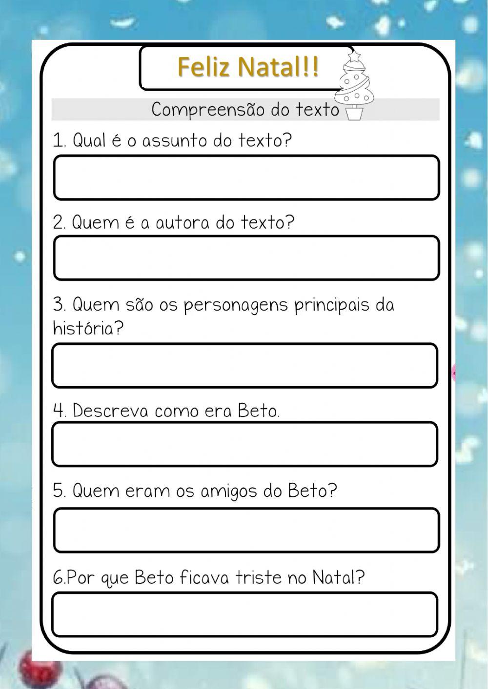 Leitura e interpretação Leitura e interpretação
