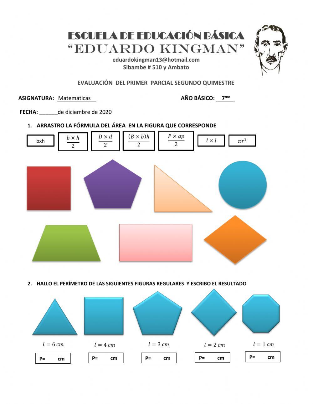 Evaluación Matemática