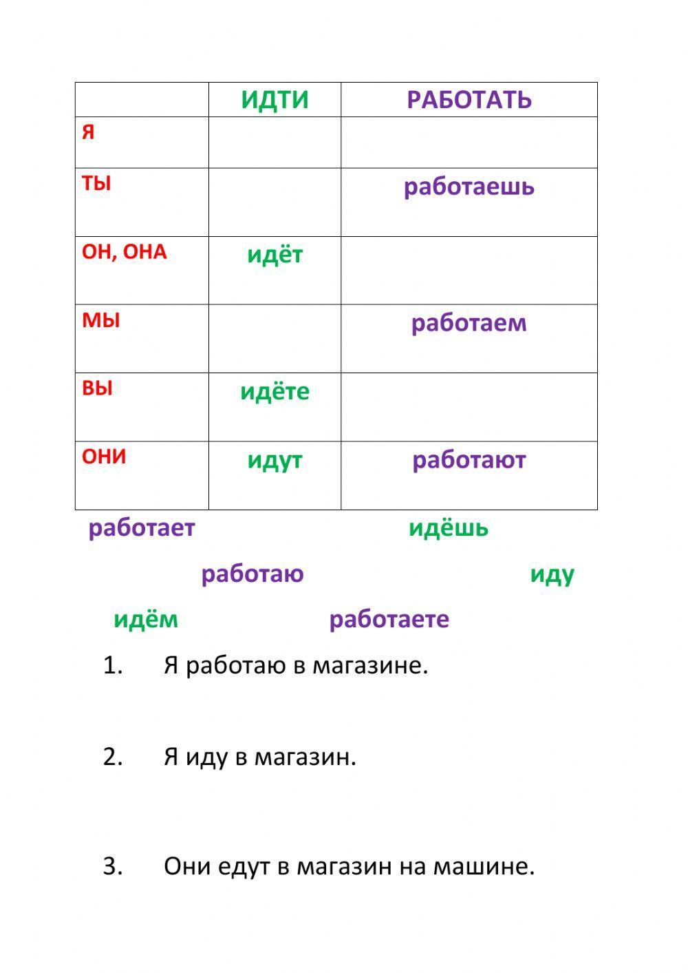 Город. Части города. РКИ.