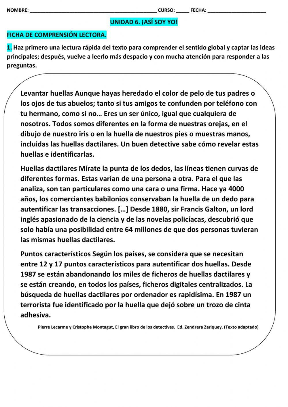 Ficha CL t-6 5º EPO