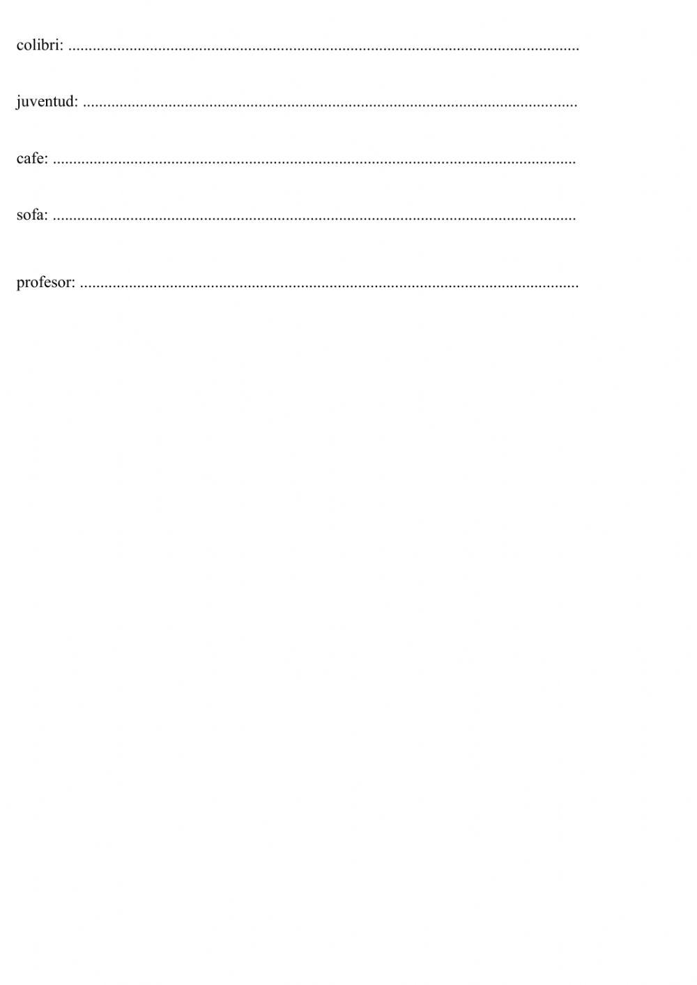 Ficha expresión escrita 9 5º EPO