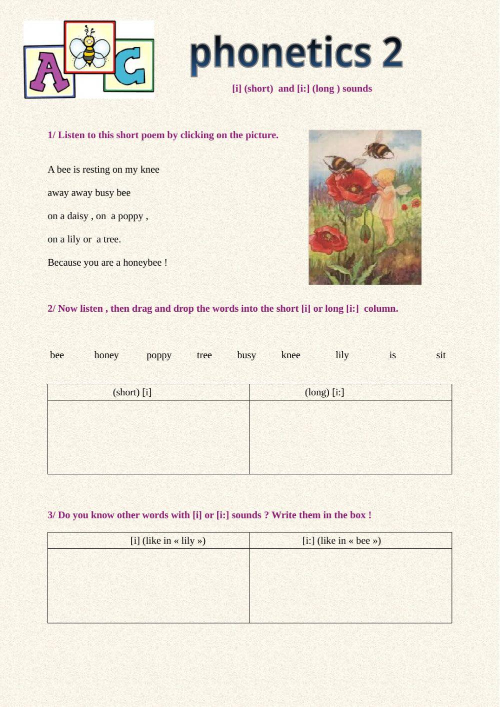 Phonetics 2 short or long i sounds Phonetics 2 short or long i sounds